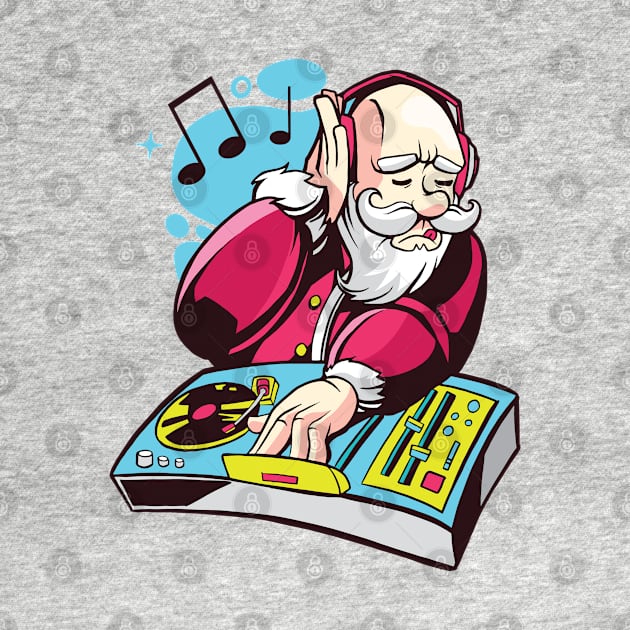 Dj Santa by Safdesignx